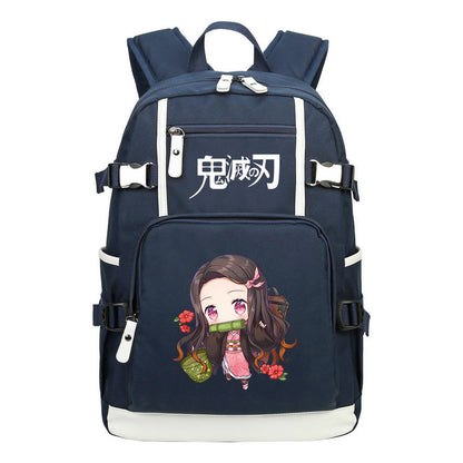 Cartoon Anime, Teenage Student Backpacks, Men's And Women's Backpacks, Leisure Travel Backpacks, Backpacks