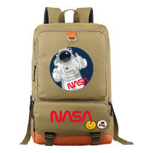 Nasa Fashion Printed Youth Student School Bag Large Capacity Travel Bag Men's And Women's Backpack