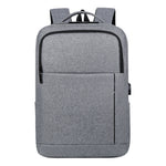 Usb Backpack For Men's Business Laptops, Casual Student Backpacks, Minimalist Backpacks