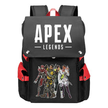 Apex Hero Print Usb Charging Cap Head Style Student School Bag Casual Backpack