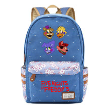 Toy Bear Game Fashion Printed Youth Girls School Bag Men's And Women's Leisure Canvas Backpack