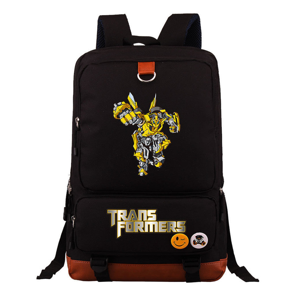 Transforming Mecha Student Backpack, Men's And Women's Backpack, Travel Bag