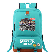 Strange Story Printed Youth Student School Bag Large Capacity Travel Bag Men's And Women's Backpack