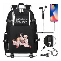 Promised Dream Island Usb Large Capacity Youth Student Backpack For Boys And Girls Leisure Travel Backpack