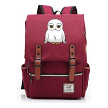 School Of Witchcraft And Wizardry Printed Student School Bag Casual Belt Buckle Classic Backpack