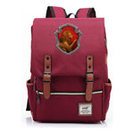 Academy Of Magic Print Teen School Bag Casual Belt Buckle Classic Backpack