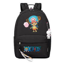 Cartoon Cartoon One Piece Luffy Schoolbag Leisure Bag Girls Backpack
