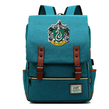 School Of Magic Schoolbag Usb Leisure Belt Buckle Backpack Men And Women