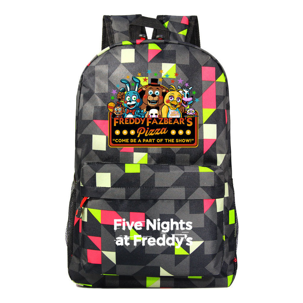 Toy Bear Game Fashion Starry Sky Youth Student Backpack Men's And Women's Leisure Backpack