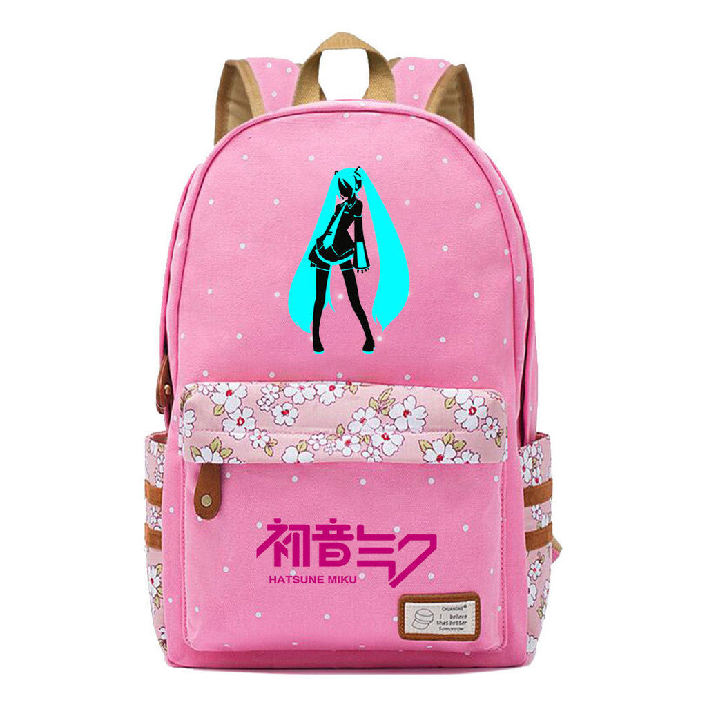 Printed Teenage Primary And Secondary School Backpack For Girls, Casual Backpack
