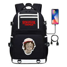 Printed Usb Youth Student Backpack For Men And Women's Leisure Travel Backpack