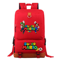 Super Mario Print Youth Student Backpack, Travel Bag, Men's And Women's Backpack