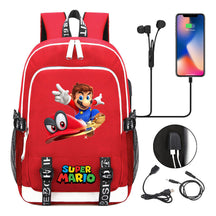 Usb Youth Student Backpack For Men And Women's Leisure Sports Backpack