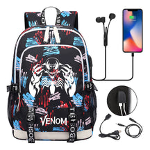 Youth Student Backpack Usb Men's And Women's Leisure Backpack