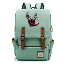 Printed Youth Student School Bag Casual Belt Buckle Classic Backpack