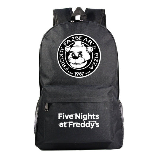 Fashion Toy Bear Game Fashion Starry Sky Youth Student Backpack Men's And Women's Leisure Backpack