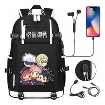 Printed Usb Youth Student Backpack For Men And Women's Leisure Large Capacity Travel Backpack