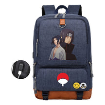 Printed Usb Youth Student Backpack For Leisure Travel Backpack
