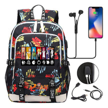 Junior Student Backpack Usb Leisure Backpack For Boys And Girls