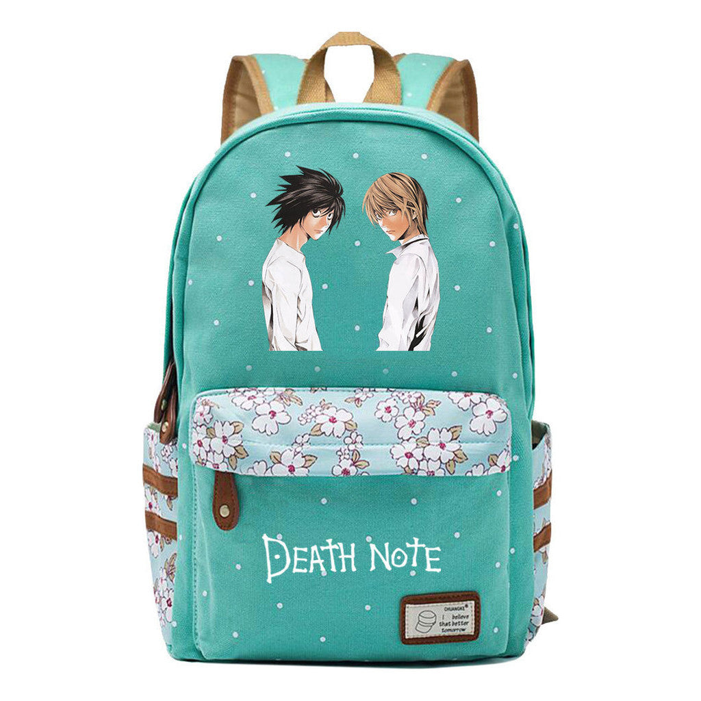 Death Note Night God Moon Youth Girl Student School Bag Leisure Backpack