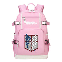 Giant Wings Of Anime Attack, Youth Student School Bag, Men's And Women's Backpack, Leisure Travel Backpack