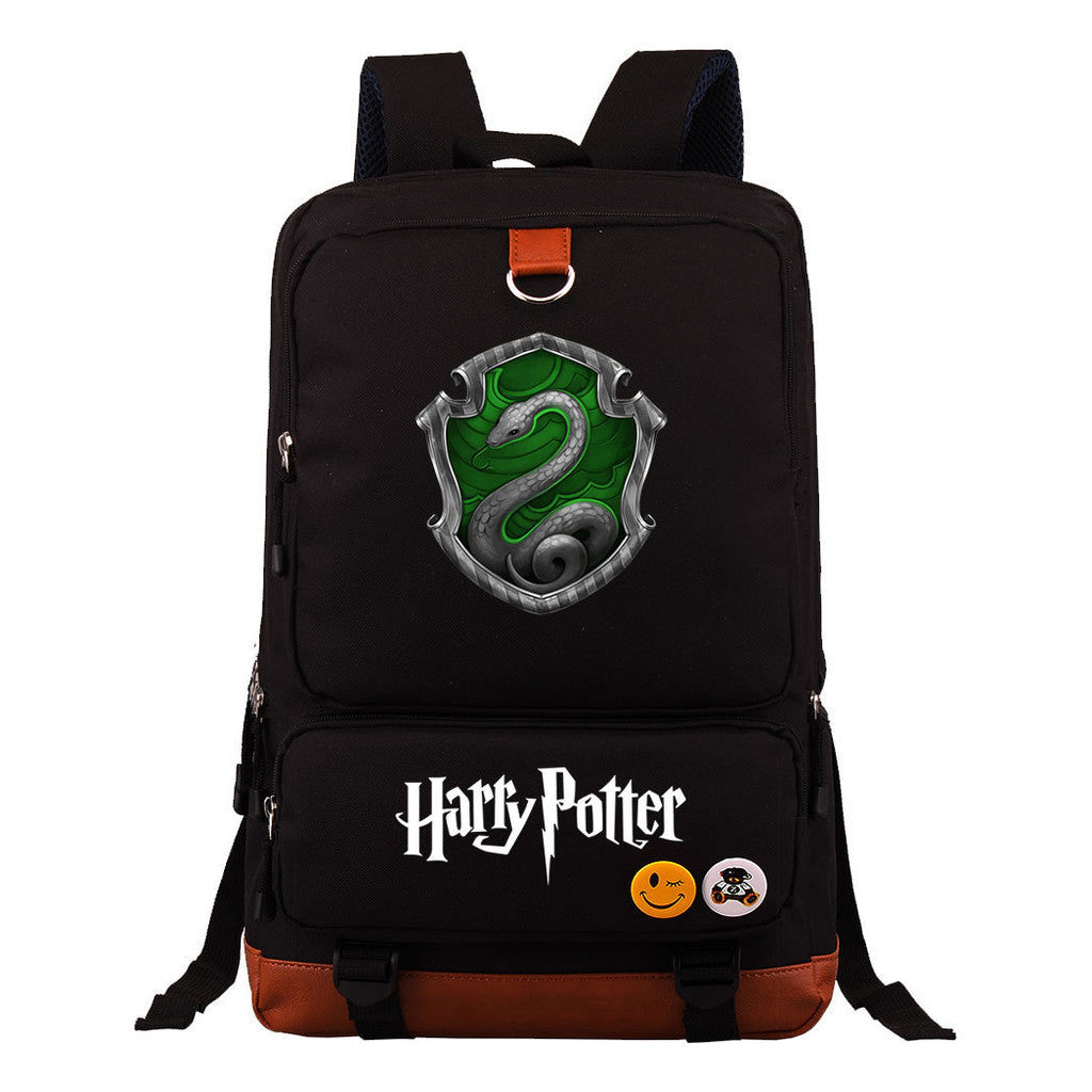 School Of Witchcraft And Wizardry Youth Student Backpack, Large Capacity Travel Bag, Men's And Women's Backpack