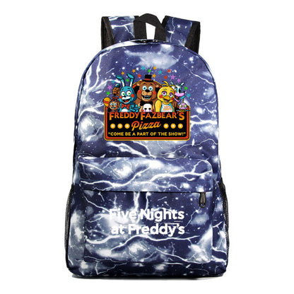 Toy Bear Game Fashion Starry Sky Youth Student Backpack Men's And Women's Leisure Backpack