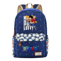 Anime Pirate Wang Lufei Printed Student School Bag Fragmented Flower Leisure Backpack