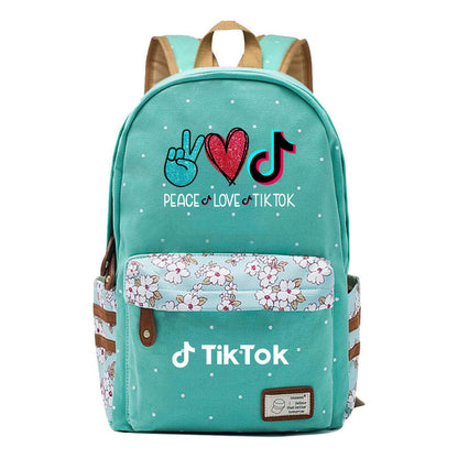 Short Video Student Backpack, Fashionable And Casual Backpack