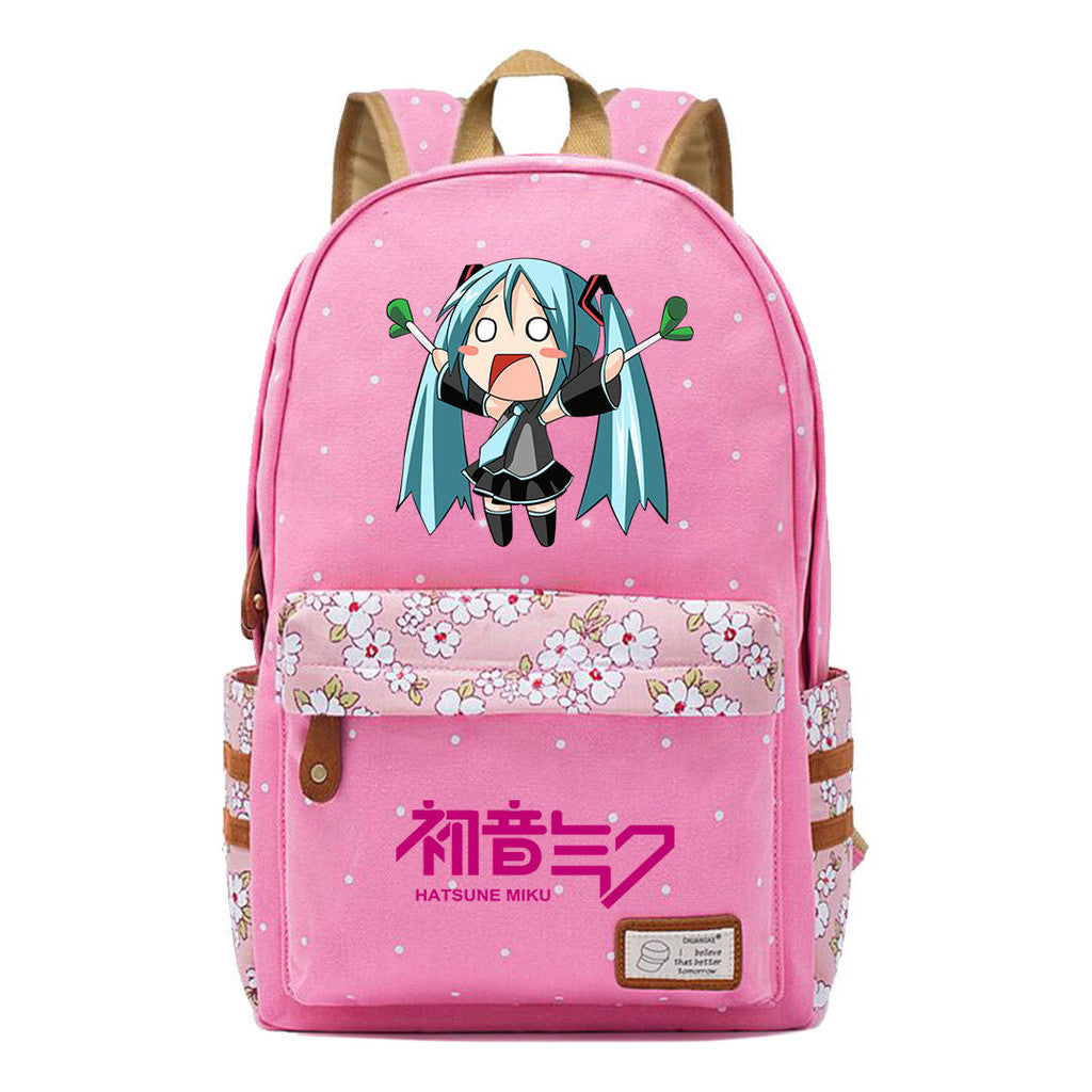 Printed Teenage Primary And Secondary School Backpack For Girls, Casual Backpack