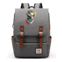 Anime My Heroes Academy Printed Youth School Bag For Men And Women Leisure Belt Buckle Classic Backpack