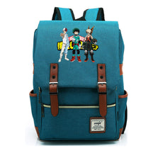 Animation My Hero College Prints Schoolbags For Young Students And Classic Backpacks With Belt Buckles For Men And Women.
