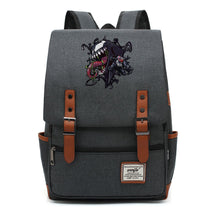 Printed Student Backpack With Casual Belt Buckle, Classic Backpack
