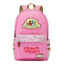 Toy Bear Game Fashion Printed Youth Girls School Bag Men's And Women's Leisure Canvas Backpack