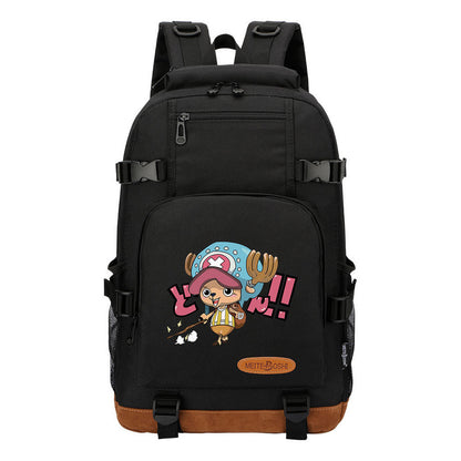 Pop Anime Pirate Wang Lufei, Teenage Student Backpack, Men's And Women's Backpack