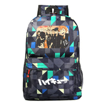 Fashion Volleyball Youth Flying Heart Printed Youth Student School Bag Men's And Women's Leisure Backpack
