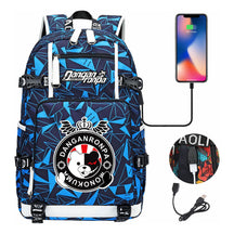 Bullet Theory Breaks Usb Large Capacity Youth Student Backpack Men's And Women's Leisure Travel Backpack