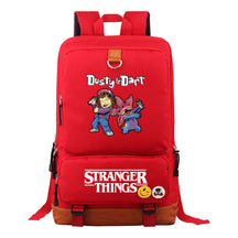 Strange Story Printed Youth Student School Bag Large Capacity Travel Bag Men's And Women's Backpack