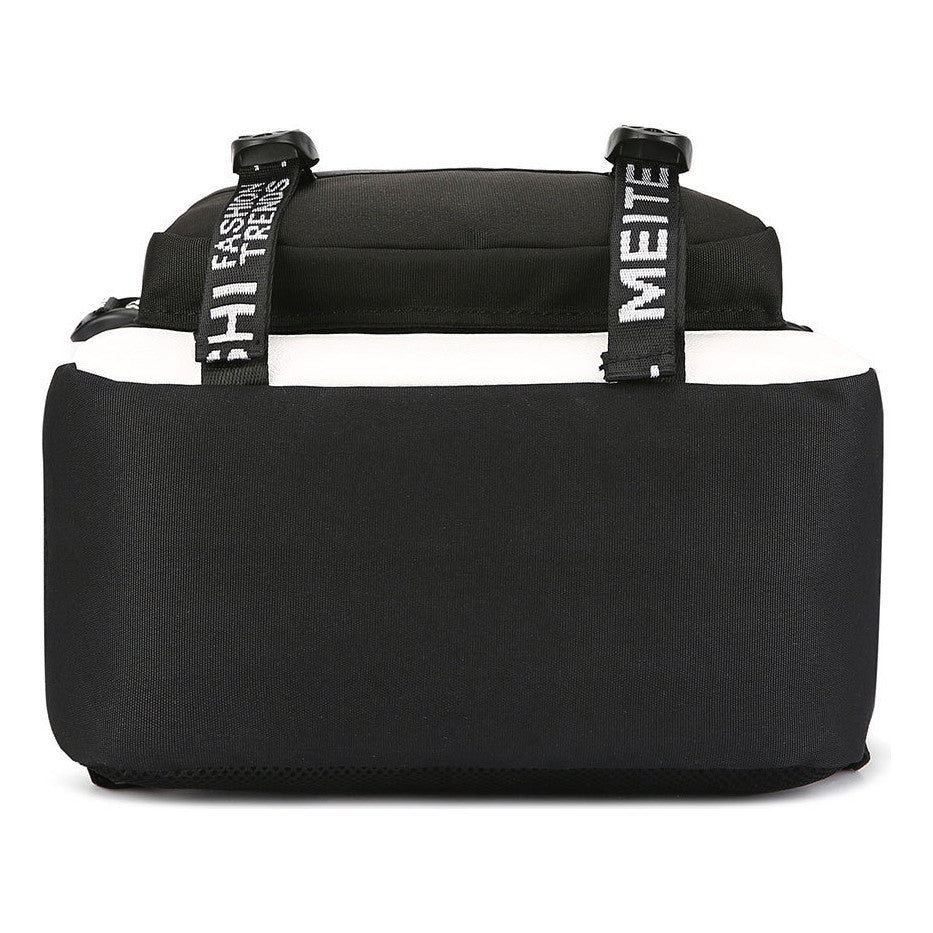 Sports Football Star Usb Youth Student Backpack For Men And Women's Leisure Sports Backpack