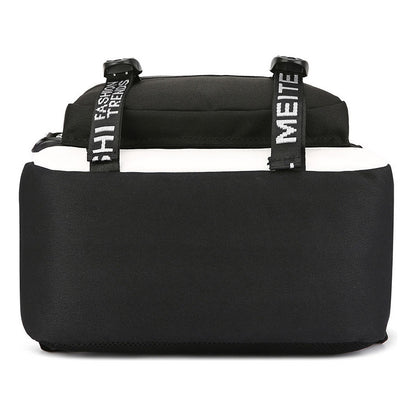 Sports Football Star Usb Youth Student Backpack For Men And Women's Leisure Sports Backpack