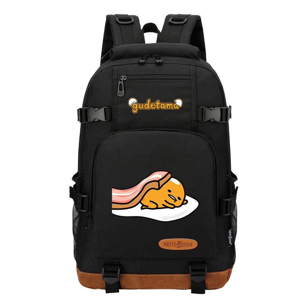 Lazy Egg Student Backpack, Boys And Girls Backpack