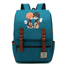 Volleyball Youth Printed Student School Bag Casual Belt Buckle Classic Backpack