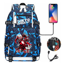 Usb Large Capacity Student Backpack For Leisure Travel Backpack