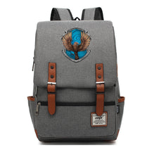 School Of Witchcraft And Wizardry Printed Youth Student Backpack For Men And Women, Casual Belt Buckle, Classic Backpack