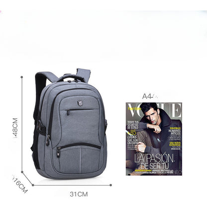 Student 14 Inch Large Capacity Load Reduction Computer Backpack Student Computer Backpack Usb