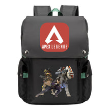 Apex Hero Print Usb Charging Cap Headpiece Student Backpack Leisure Backpack