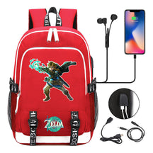 Usb Teen School Bag Men's And Women's Sports Backpacks
