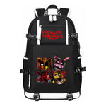 Toy Bear Game Peripheral Usb Youth Student School Bag Leisure Large Capacity Travel Backpack