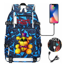 Toy Bear Game Peripheral Usb Youth Student Backpack For Men And Women's Leisure High-capacity Travel Backpack