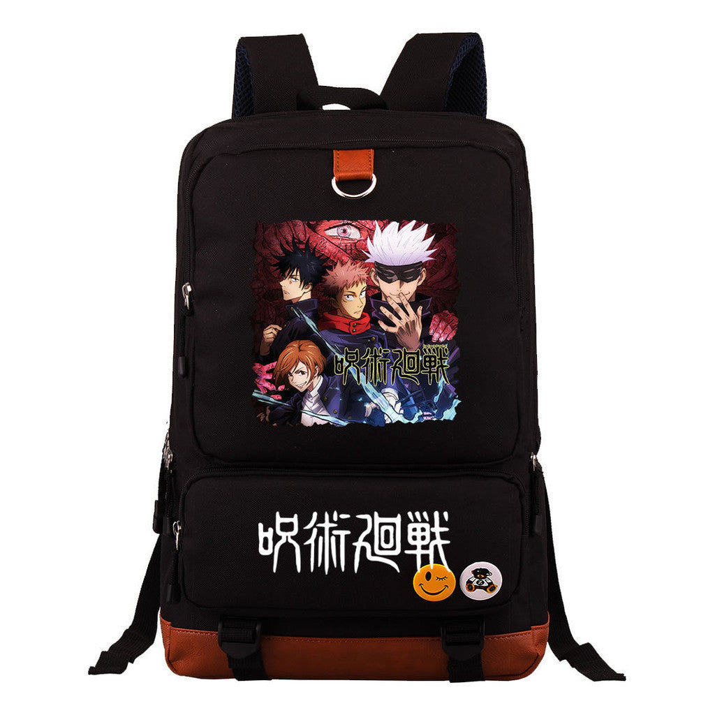 Young Students Schoolbags Mens And Womens Backpacks Travel Bags